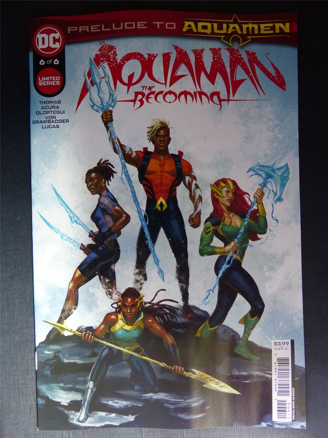 AQUAMAN The Becoming #6 - Apr 2022 - DC Comic #72R