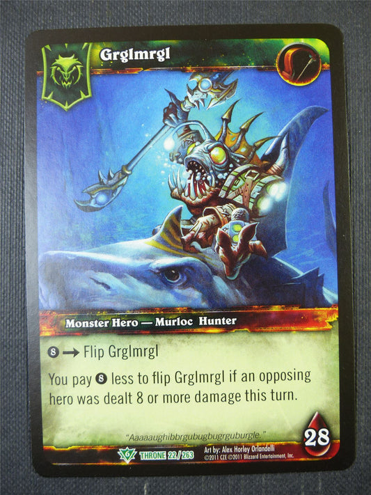 Grglmrgl 22/263 - WoW Card #1D3