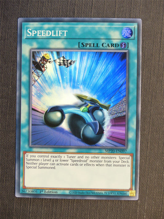 Speedlift MP20 Super Rare - 1st ed - Yugioh Cards #69B