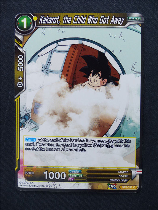 Kakarot the Child Who Got Away - Dragon Ball Super Cards #FG