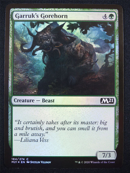 Garruk's Gorehorn Foil - Mtg Card #1JA