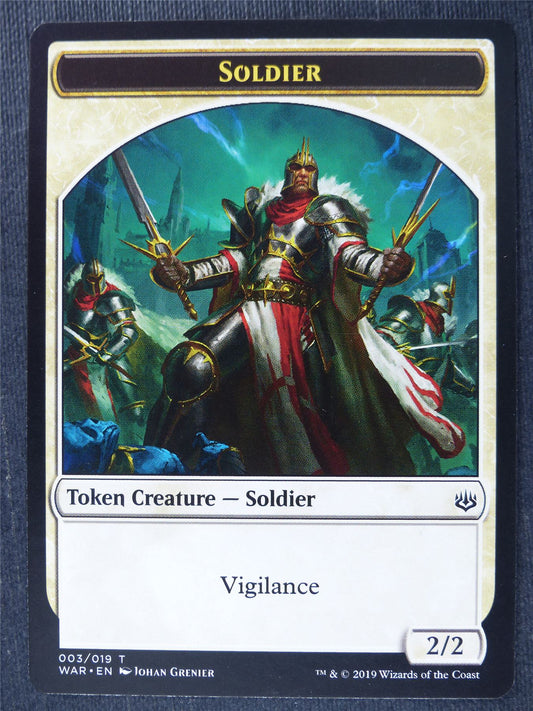 Soldier Token - Mtg Magic Cards #1PK