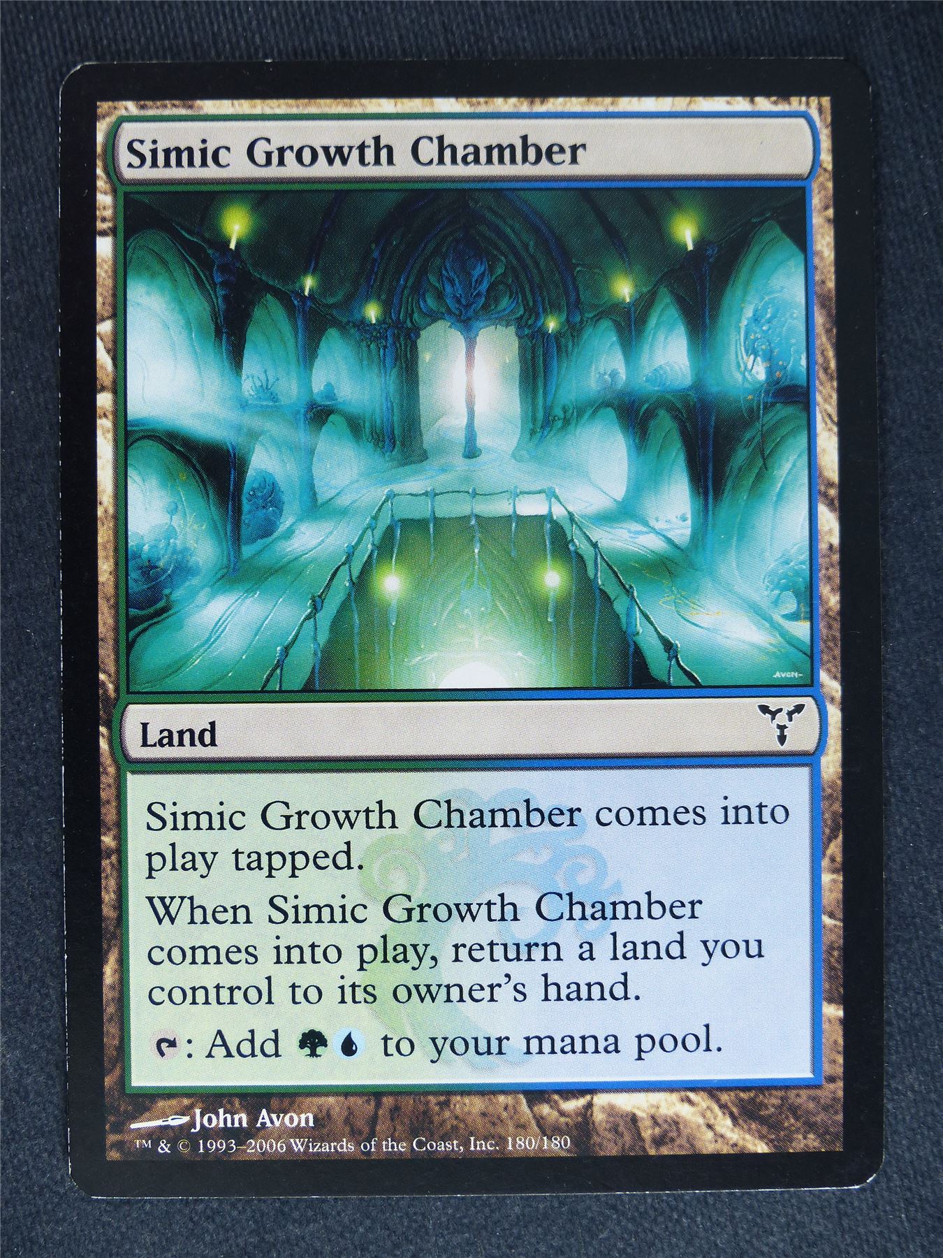 Simic Growth Chamber - Mtg Mgic Cards #UZ