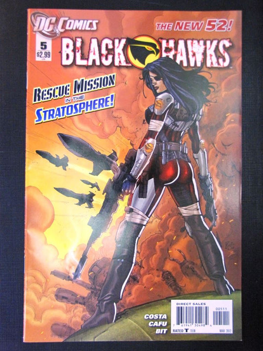 DC Comics: BLACK HAWKS #5 # 24D22