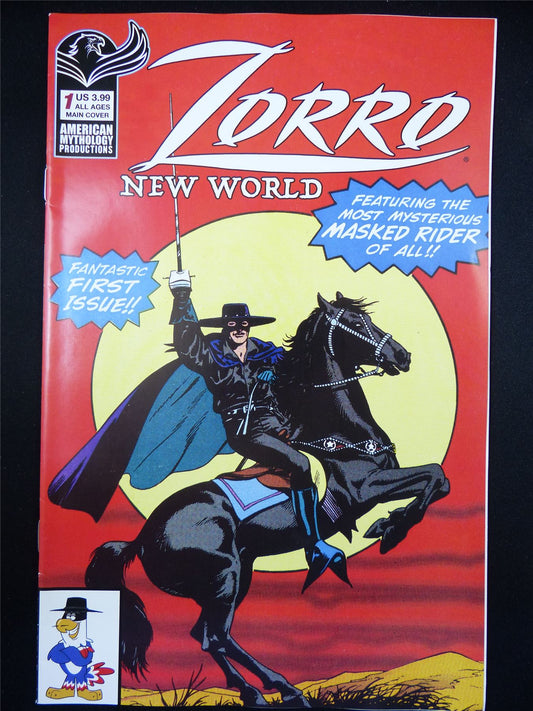 ZORRO:  New World #1 - Jan 2023 Mythology Comic #1T5