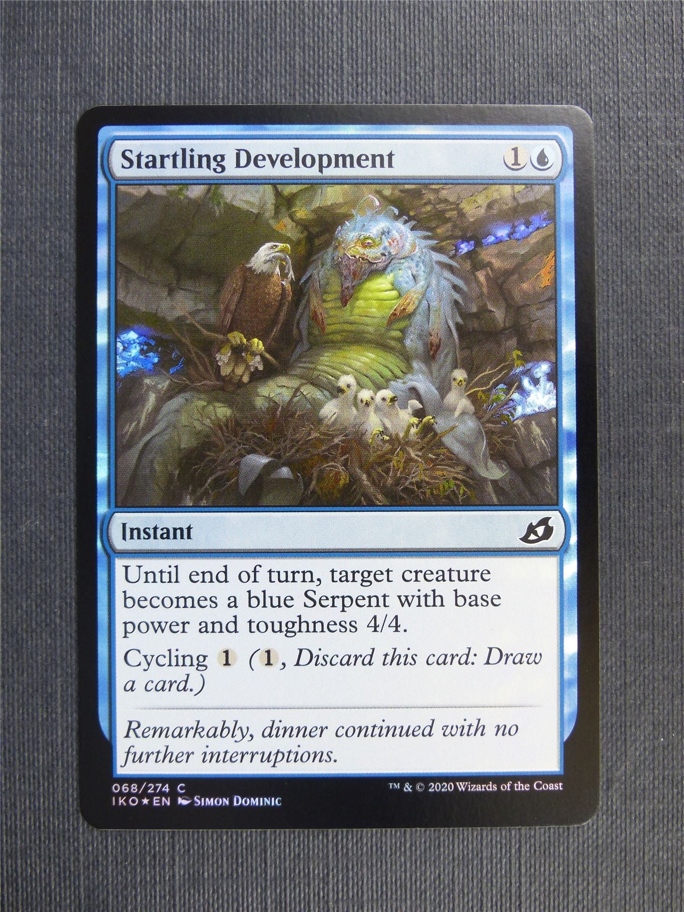 Startling Development Foil - IKO Mtg Card