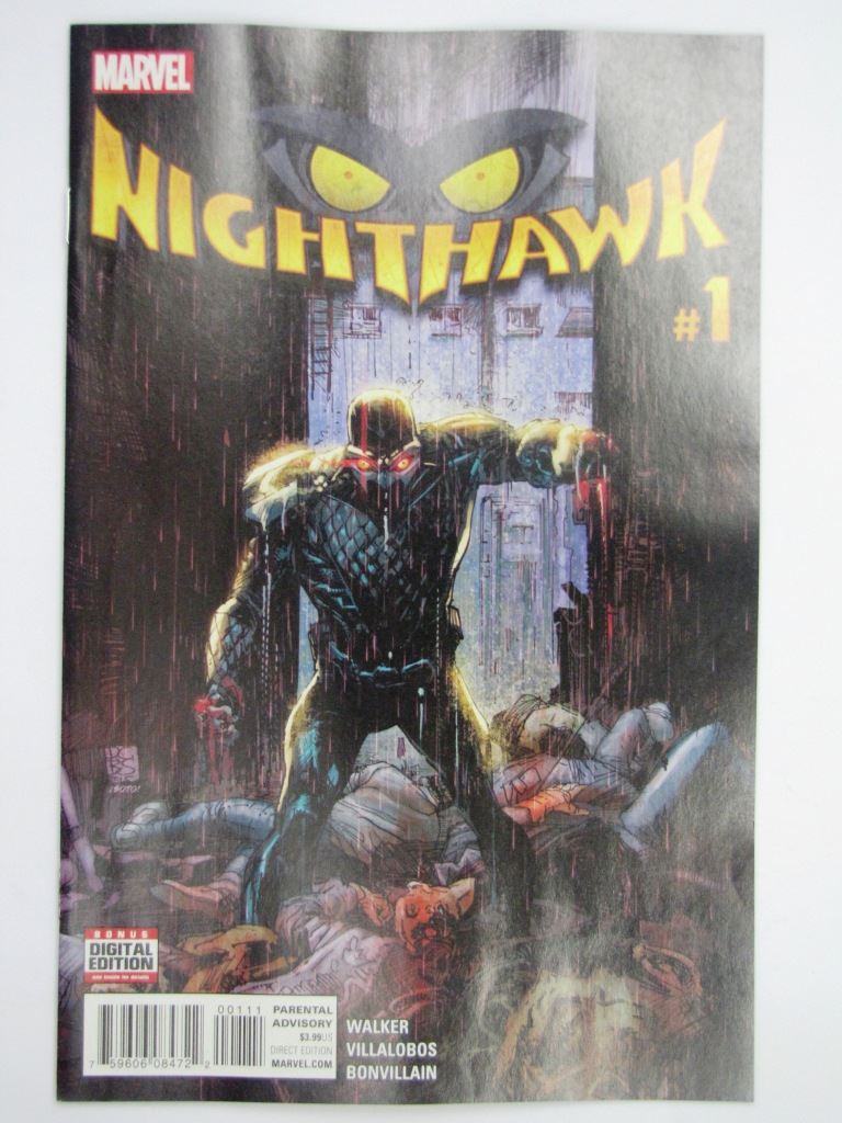 Marvel Comics: NIGHTHAWK #1 JULY 2016 # 11D74