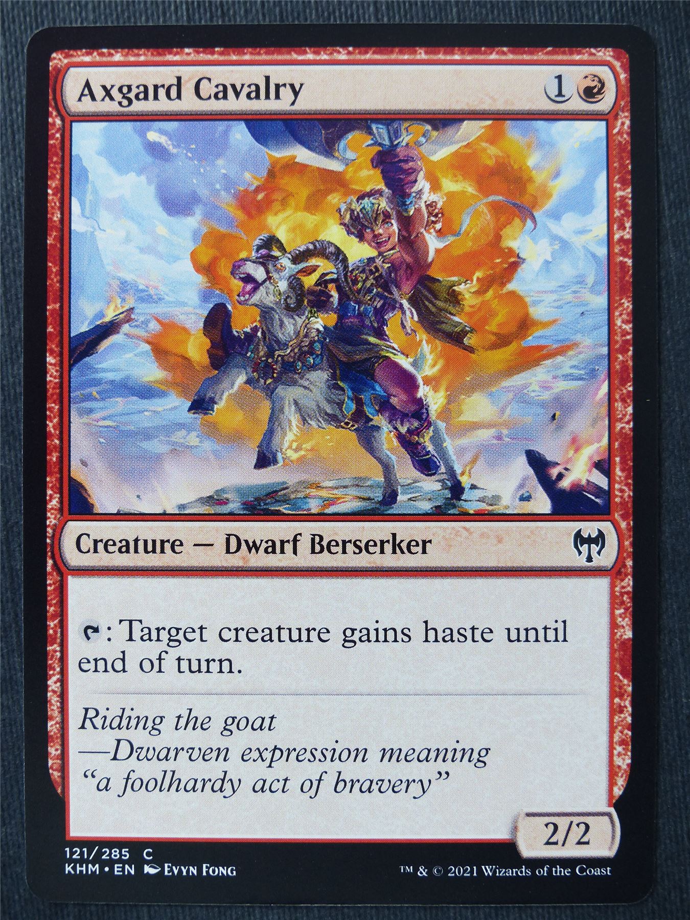 Axgard Cavalry - Mtg Magic Cards #1Y