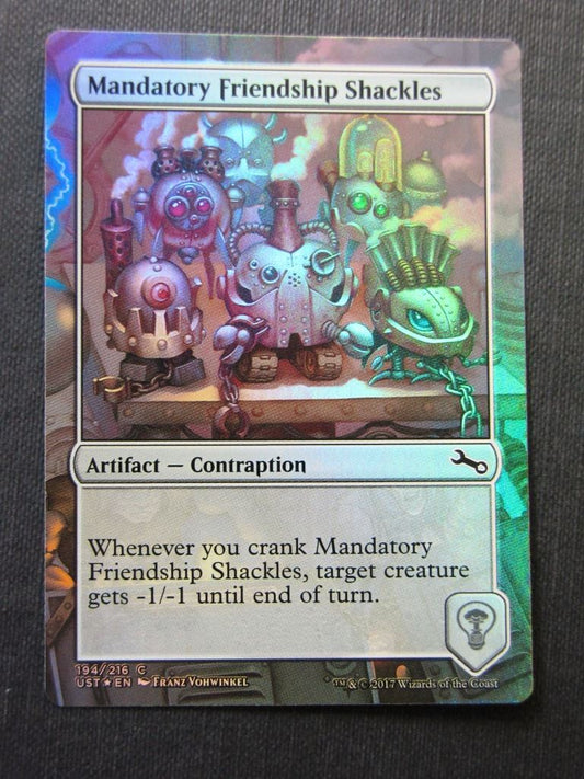 Mandatory Friendship Shackles Foil - Mtg Magic Cards #EJ