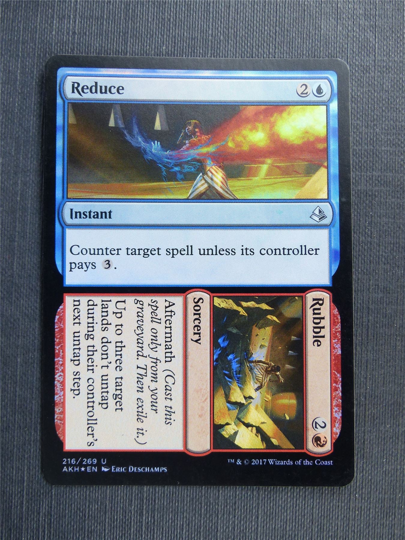 Reduce Rubble Foil - Mtg Magic Cards #5AV