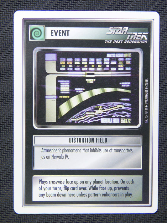 Event Distortion Field - Star Trek CCG Next Gen #4X3