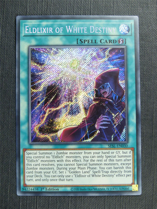 Eldlixir of White Destiny - SESL Yugioh Card