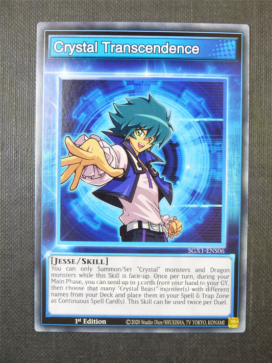 Crystal Transcendence SGX1 - 1st ed Yugioh Card #9SA