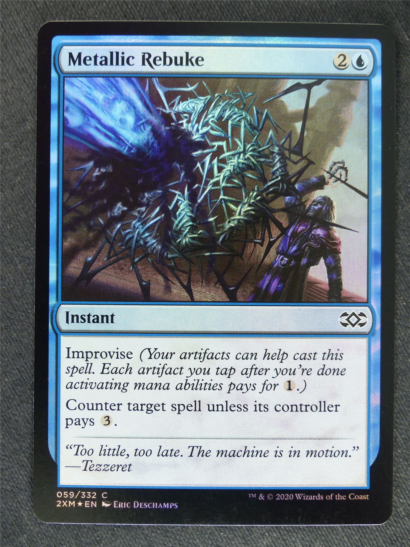 Metallic Rebuke Foil - Mtg Magic Cards #VV