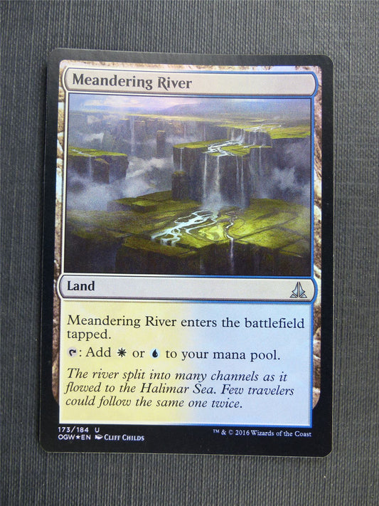 Meandering River Foil - Mtg Magic Cards #51P