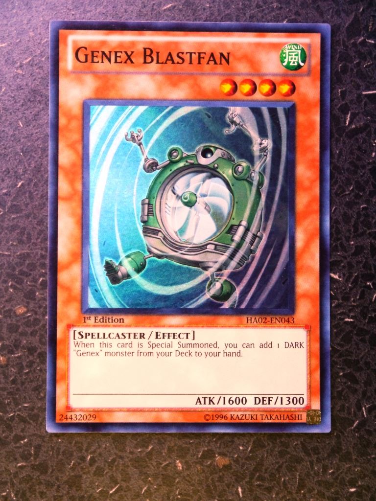 Yugioh Cards: GENEX BLASTFAN HAO2 SUPER RARE # 2E79