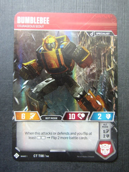 Bumblebee CT T08/T40 - Transformers Cards # 7C2