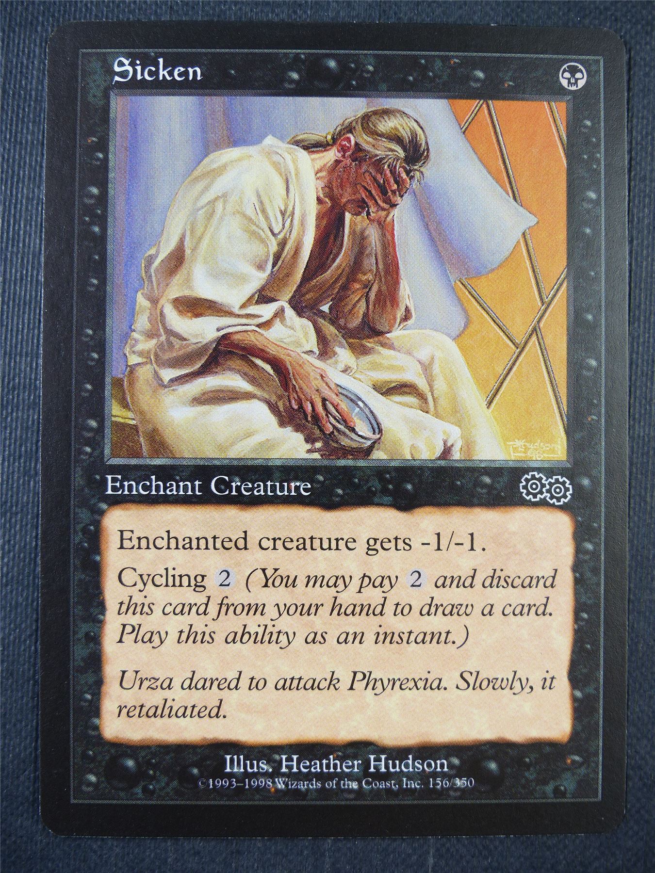 Sicken - Urza's Saga - Mtg Card #73F