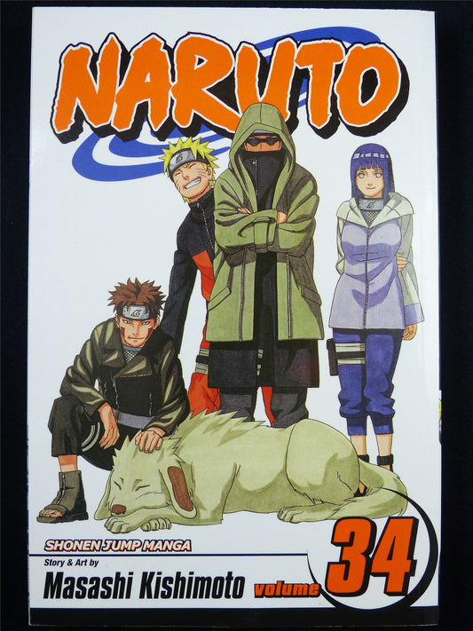 NARUTO Volume 34 - Shonen Jump Viz Manga #3IE