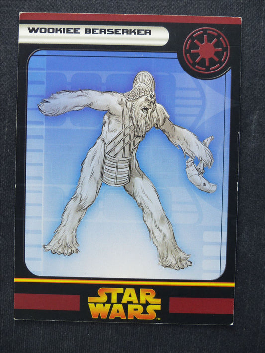 Wookiee Berserker 22/60 - Star Wars Miniatures Spare Cards #A4
