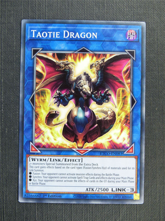 Taotie Dragon - ETCO - 1st ed Yugioh Card