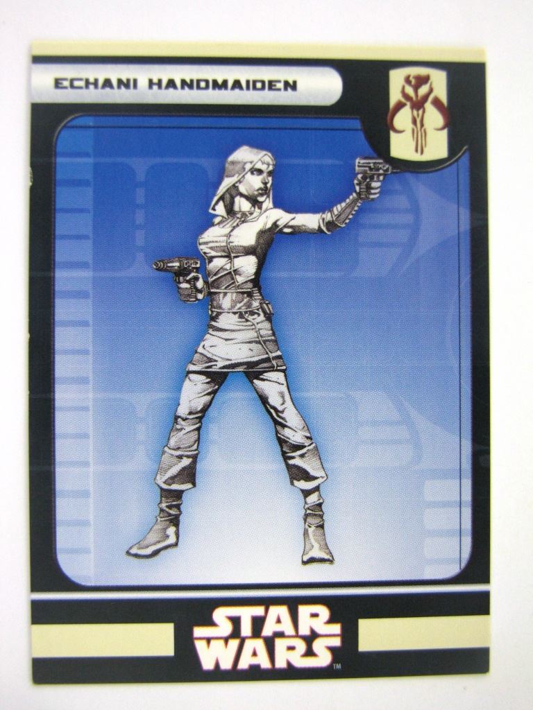 Star Wars Miniature Spare Cards: ECHANI HANDMAIDEN # 11B29