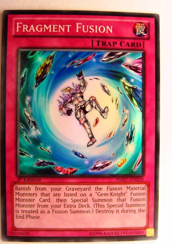 FRAGMENT FUSION HA07 SUPER RARE - Yugioh Card