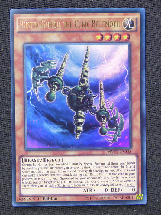 Buster Gundil Cubic Behemoth MVP1 - Ultra Rare - Yugioh Card #64B