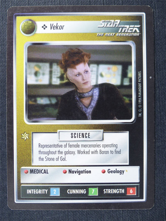 Vekor - NG - Star Trek Cards #TJ