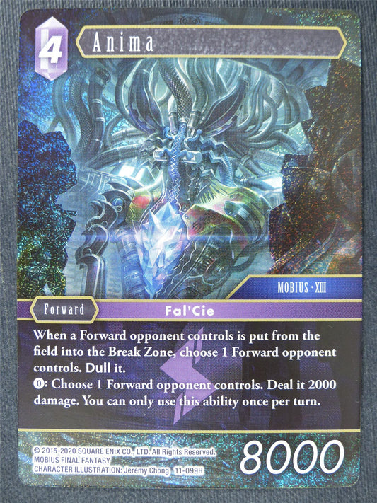 Anima 11-099H Foil - Final Fantasy Cards #NM