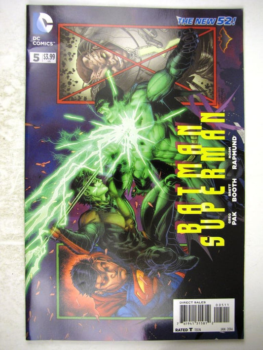 DC Comics: BATMAN/SUPERMAN #5 JANUARY 2014 # 16E85