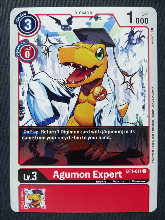 Agumon Expert BT1-011 C - Digimon Cards #TB