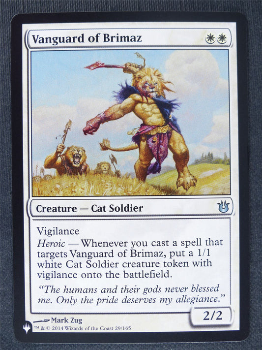 Vanguard of Brimaz #KU