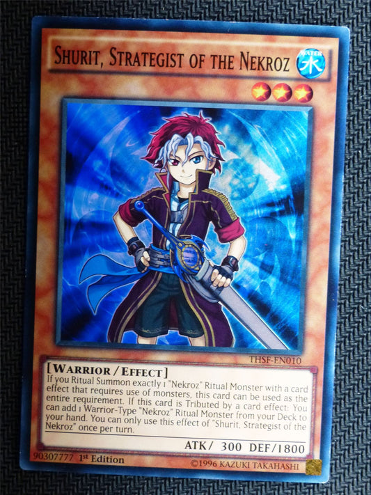 Shurit Strategist of the Nekroz - THSF - Super Rare - Yugioh Card # 1I32