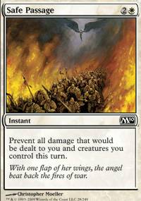 Mtg Magic Card: M10 : Safe Passage