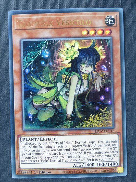 Traptrix Vesiculo LIOV Ultra Rare - 1st ed - Yugioh Cards #AF