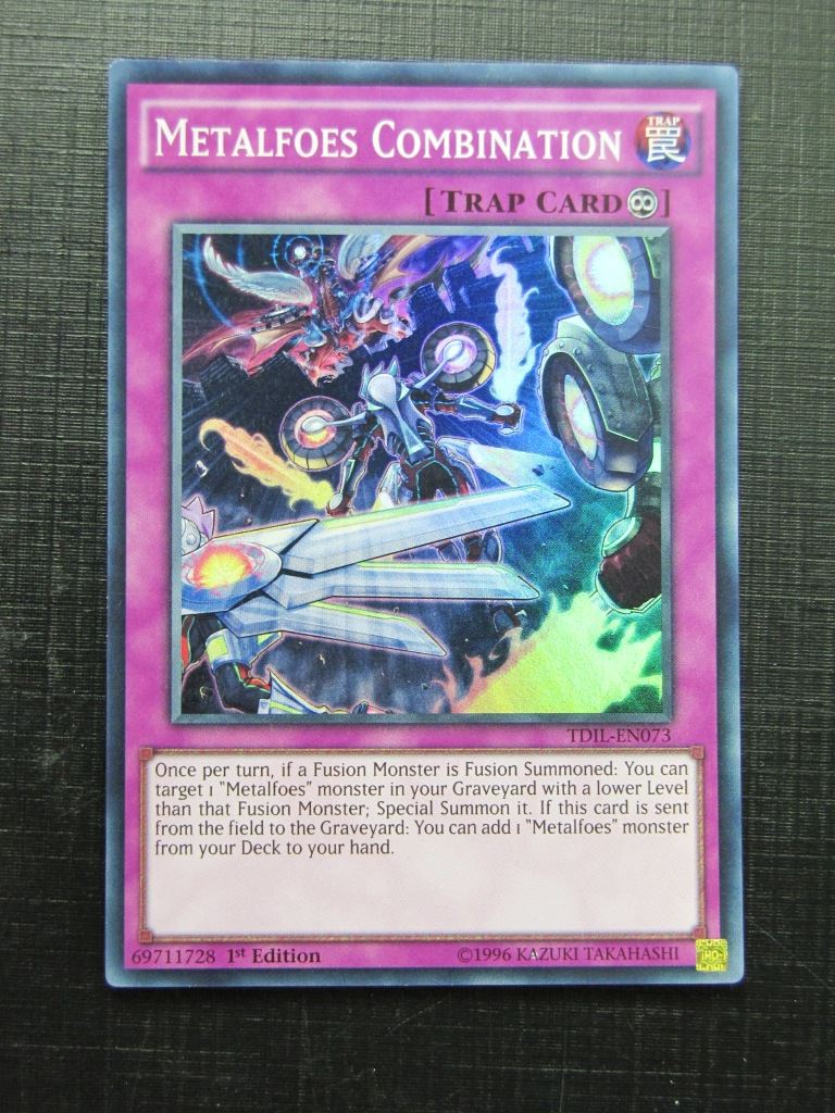 Yugioh Cards: METALFOES COMBINATION TDIL SUPER RARE # 30B58