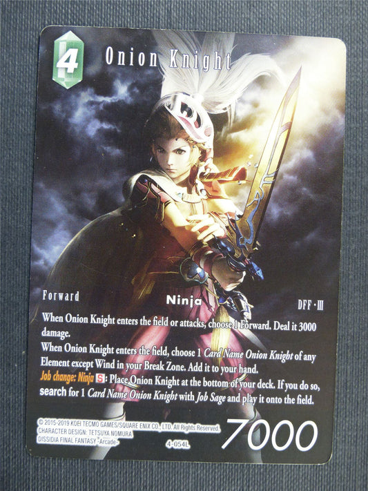 Onion Knight 4-054L - Final Fantasy Cards #266