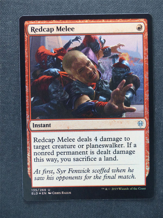 Redcap Melee Foil - Mtg Magic Cards #QM