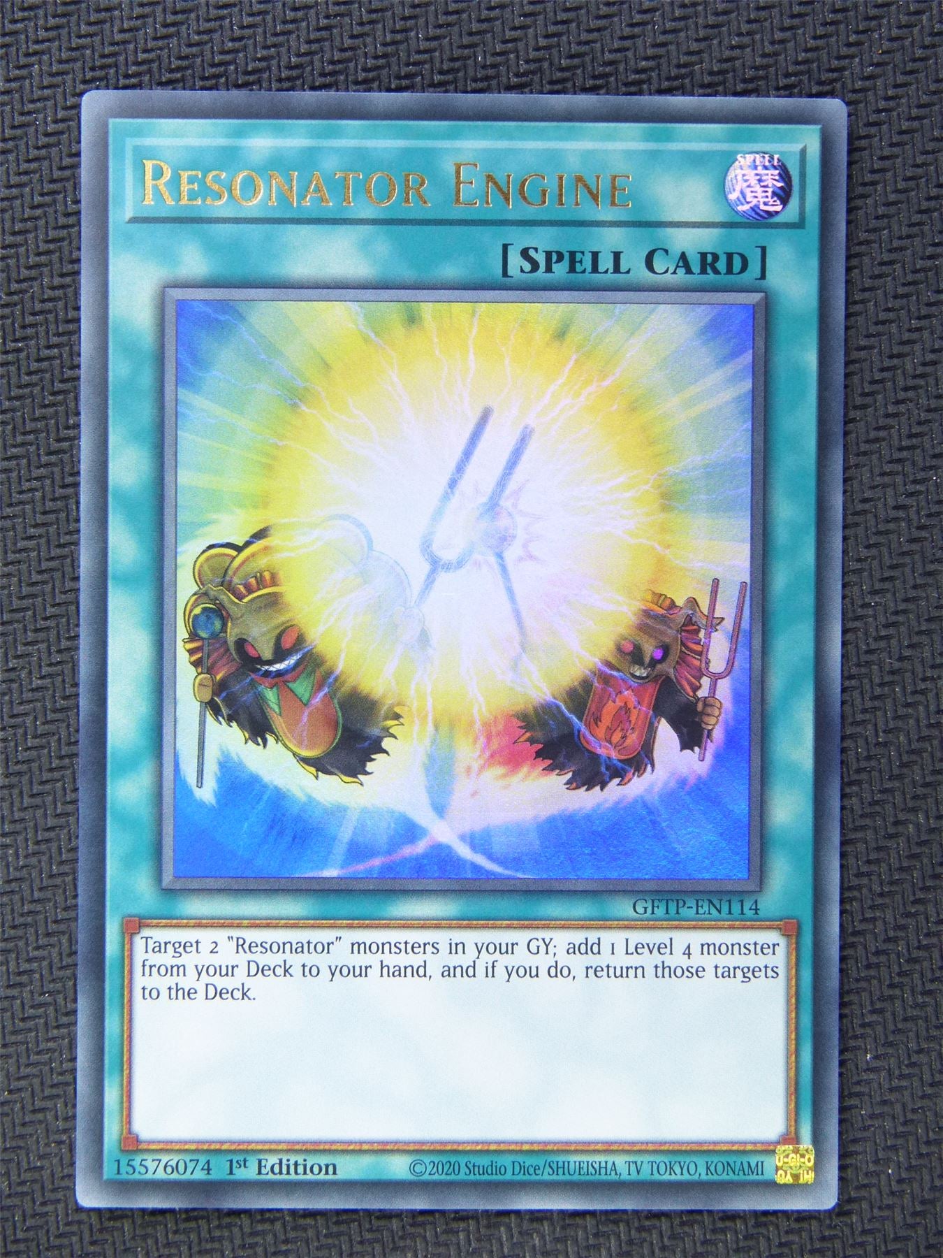 Resonator Engine GFTP Ultra Rare - Yugioh Cards #5GE