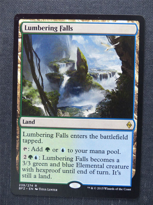 Lumbering Falls - Mtg Magic Cards #SN