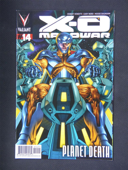 X O Manowar #14 - Valiant Comic #6JB