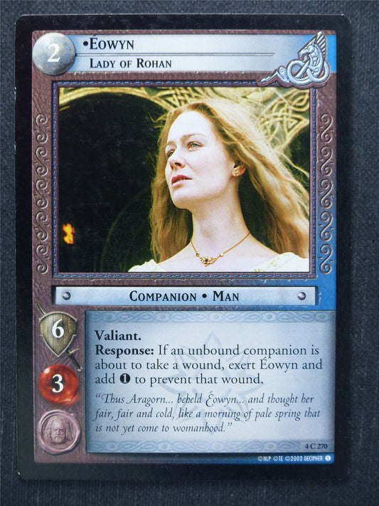 Eowyn 4 C 270 - LotR Cards #QQ