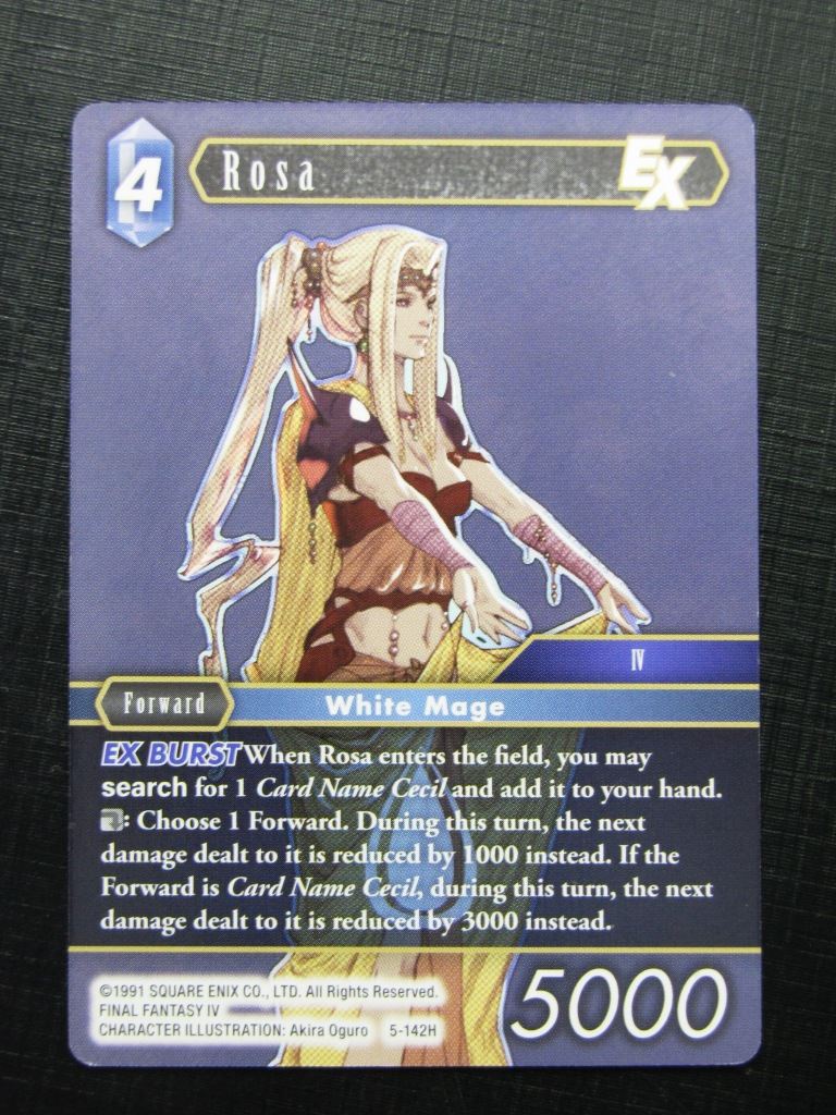 Rosa 5-142H - Final Fantasy Card # 12A38