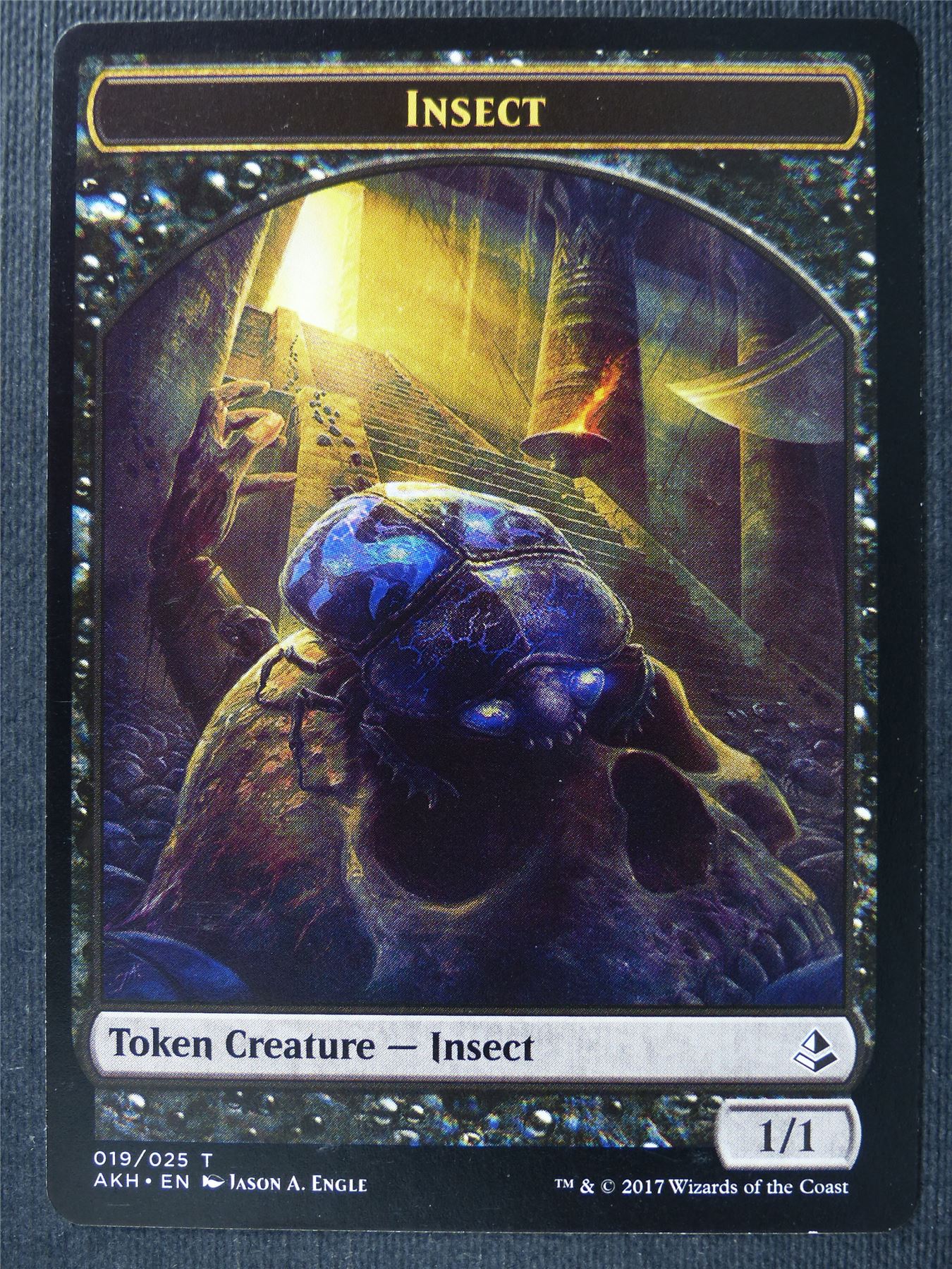 Insect Token - Mtg Card #1WT