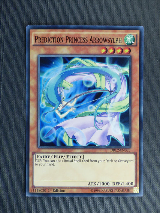 Prediction Princess Arrowslyph DRL2 Super Rare - 1st ed - Yugioh Cards #Z0