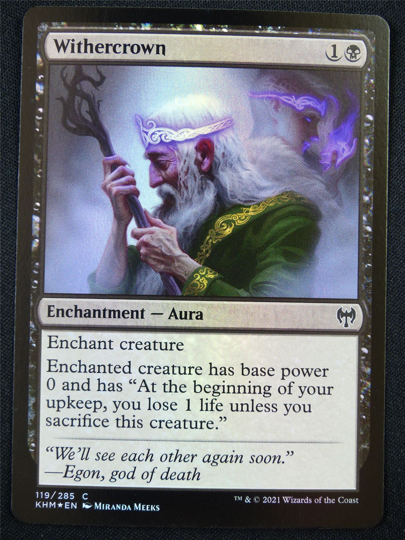 Withercrown Foil - Mtg Card #1O2