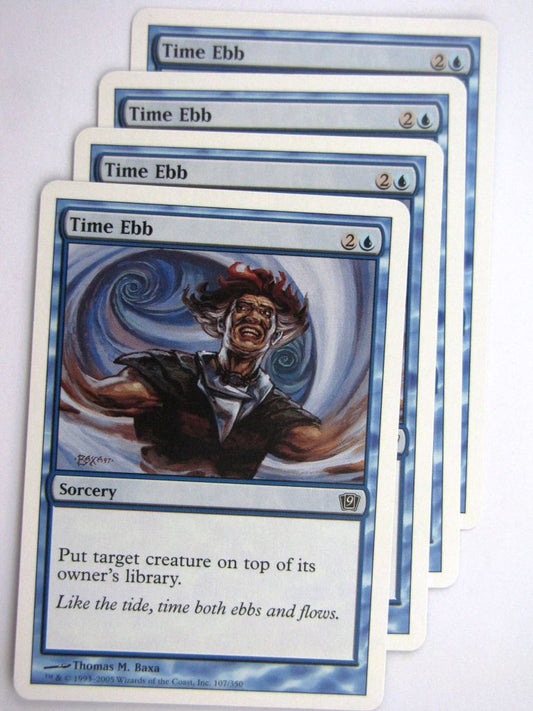MTG Magic Cards: TIME EBB x4 # 27D98