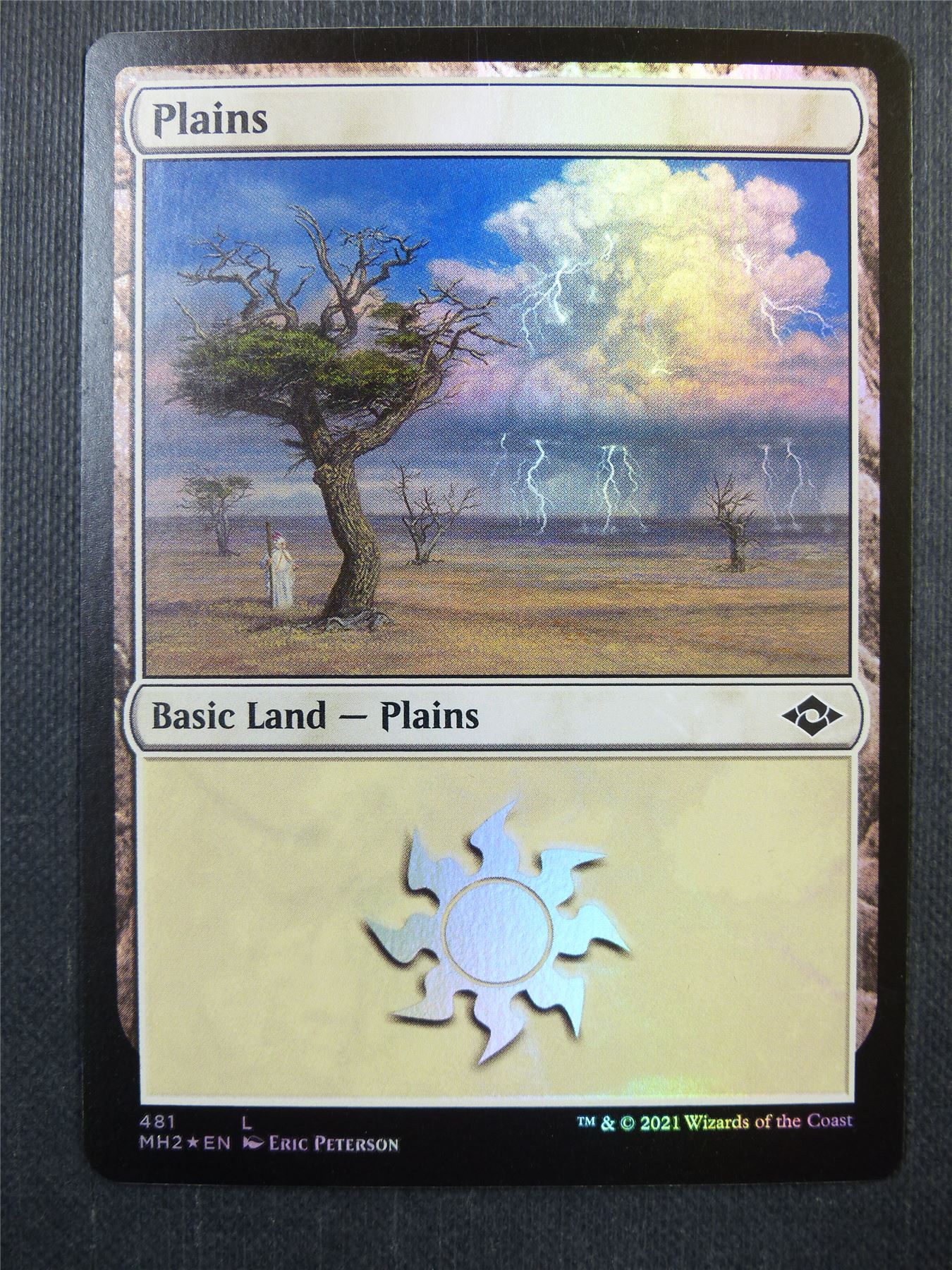 Plains 481 Foil - Modern Horizons 2 - Mtg Card #40L