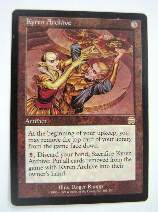 MTG Magic Played Cards: KYREN ARCHIVE # 6D13